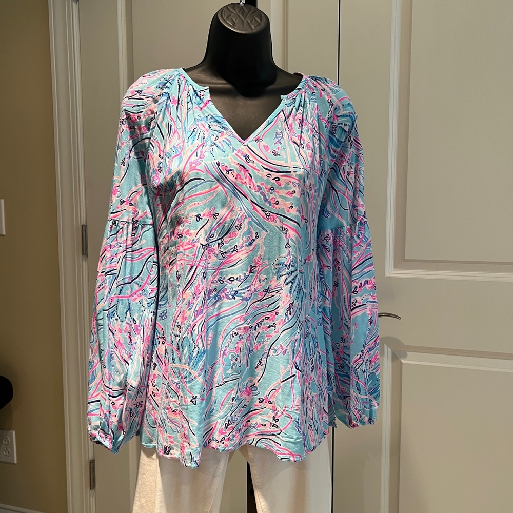 Lily Pulitzer V-Neck Top